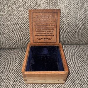 Smather and brason belt box